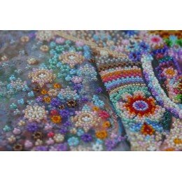 Abris Art - Kit de bordado con abalorios Miracle of India