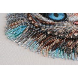 Abris Art - Kit principal de bordado con cuentas Gato de Cheshire