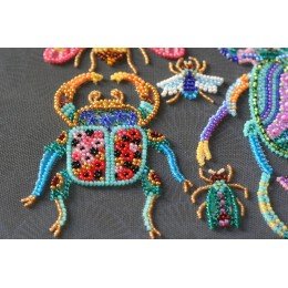 Abris Art - Kit principal de bordado de cuentas Escarabajos