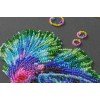 Abris Art - Kit principal de bordado con cuentas Rainbow dance