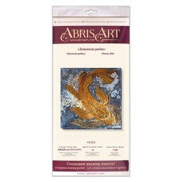 Abris Art - Kit principal de bordado de cuentas Money fish