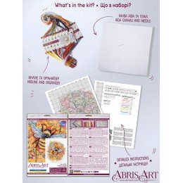 Abris Art - Kits de punto de cruz Motley grass