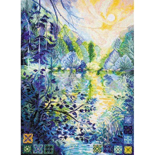 Abris Art - Dawn over the river
