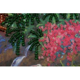 Abris Art - Kit de bordado Mini Bead En un matorral