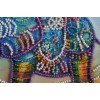 Abris Art - Kit de bordado Mini Bead Elefante neón