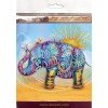 Abris Art - Kit de bordado Mini Bead Elefante neón
