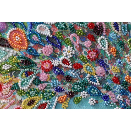 Abris Art - Kit de bordado Mini Bead Cola de colores