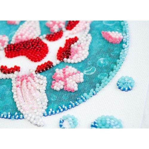 Abris Art - Kit principal de bordado con cuentas Carpa koi