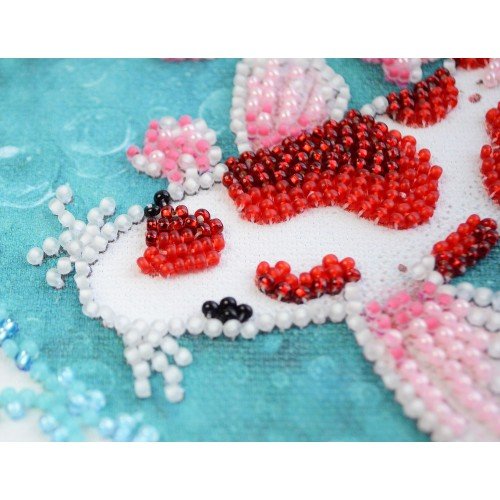 Abris Art - Kit principal de bordado con cuentas Carpa koi