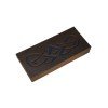 Wooden bead organizer - Blue pattern No. 2