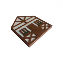 Wooden bead organizer - White House