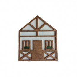 Wooden bead organizer - White House