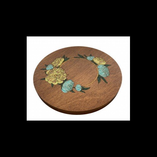 Wooden bead organizer - Flowers