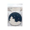 Wooden bead organizer - Winter forest