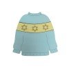 Wooden bead organizer - Blue sweater