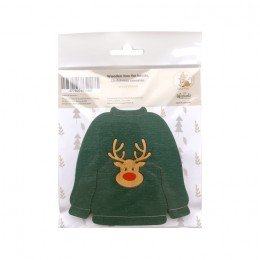 Wooden bead organizer - Christmas sweater