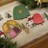 Wooden bead organizer - Christmas sweater