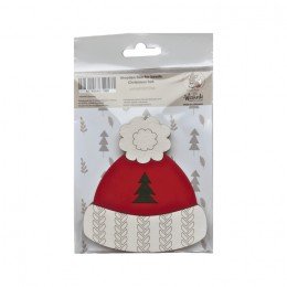 Wooden bead organizer - Christmas hat