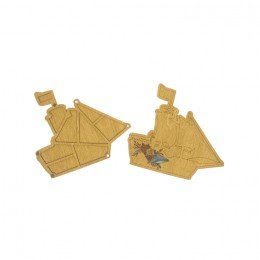 Wooden bead organizer - Ship