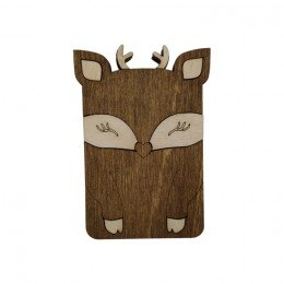 Wooden needle organizer - Deer
