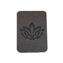 Wooden needle organizer - Blue pattern