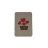 Wooden needle organizer - Love