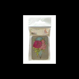 Wooden needle organizer - Grey