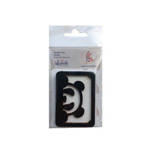 Wooden needle organizer - Panda