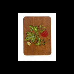 Wooden needle organizer - Polisander