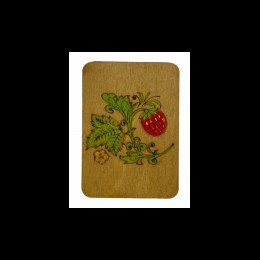 Wooden needle organizer - Oak