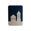 Wooden needle organizer - Winter houses