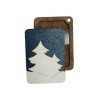 Wooden needle organizer - Winter forest