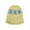 Wooden needle organizer - Yellow sweater