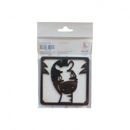 Caja de madera - Cebra