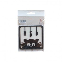 Caja de madera - Gato