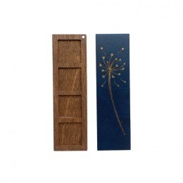 Wooden bead organizer - Dandelion Blue