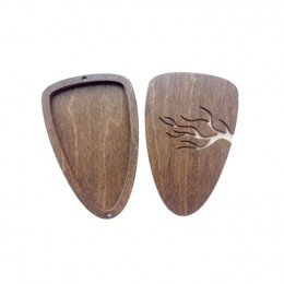 Wooden scissor case - Tree