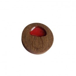 Magnetic needle minder - Mushroom