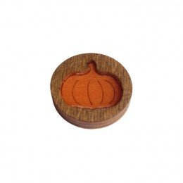 Magnetic needle minder - Pumpkin