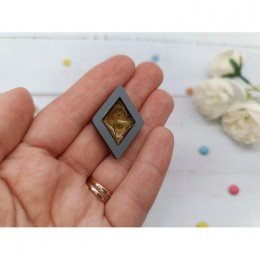Magnetic needle minder - Rhombus