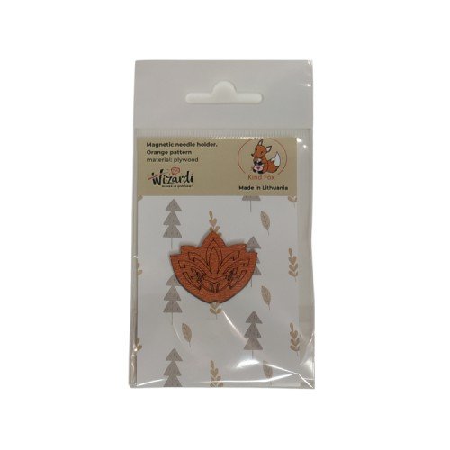Magnetic needle minder - Orange lotus