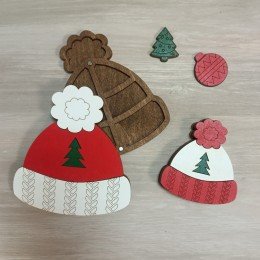 Magnetic needle minder - Green christmas tree