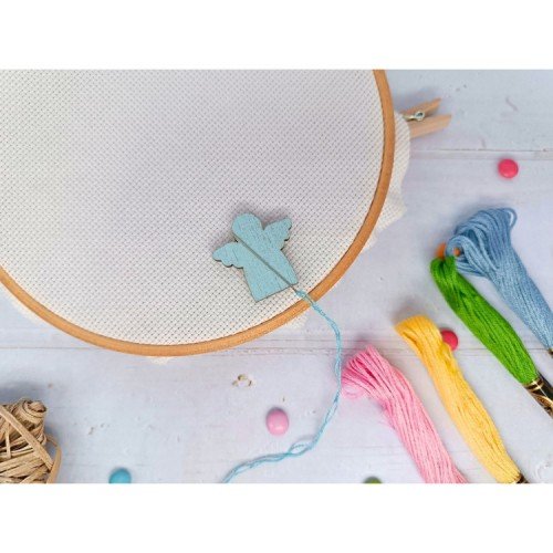 Magnetic needle minder - Blue angel