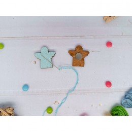 Magnetic needle minder - Blue angel