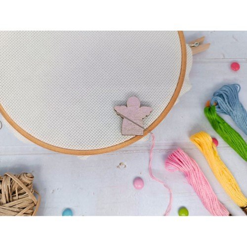 Magnetic needle minder - Pink angel