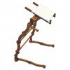 Dubko adjustable floor embroidery stand with support for frame
