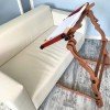Dubko adjustable floor embroidery stand with support for frame