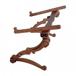 Dubko adjustable seat embroidery stand with support for frame