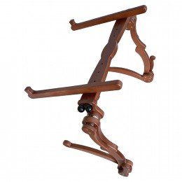 Dubko adjustable seat embroidery stand with support for frame