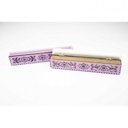 Thread and needle organizer - Lavender, 100 slots
